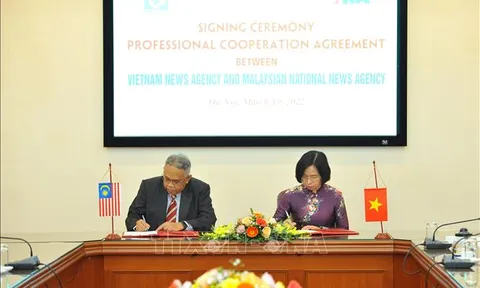 50 năm quan hệ Việt Nam - Malaysia: Tiềm năng hợp tác giữa hai cơ quan thông tấn quốc gia
