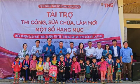 Niềm vui trong lớp học mới ở bản Tà Cù Nhè