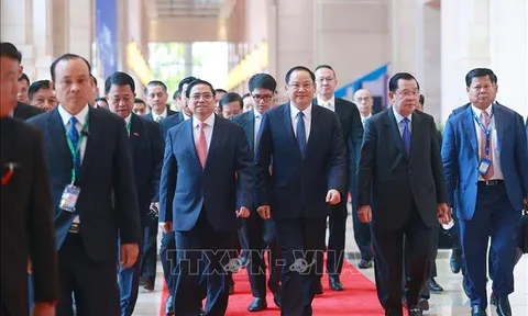 Đẩy mạnh kết nối ba nền kinh tế Việt Nam, Lào, Campuchia