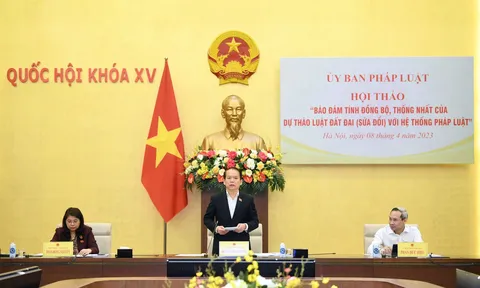 Bảo đảm tính đồng bộ của dự thảo Luật Đất đai (sửa đổi) với các luật khác