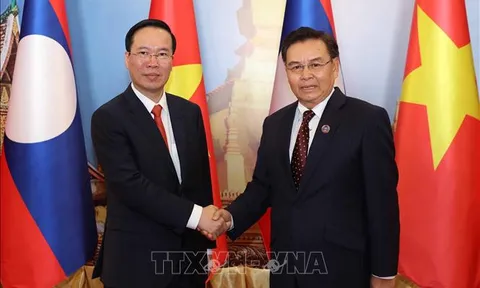 Không ngừng củng cố và phát triển hơn nữa quan hệ đoàn kết đặc biệt Việt Nam - Lào