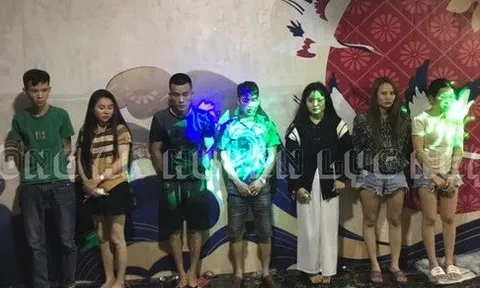 Bắc Giang: Phát hiện 7 người dương tính với ma túy trong nhà nghỉ