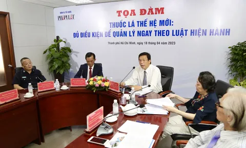 Cần khung pháp lý phù hợp để quản lý hiệu quả thuốc lá thế hệ mới