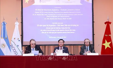 Bài phát biểu của Chủ tịch Quốc hội tại sự kiện kỷ niệm 50 năm quan hệ ngoại giao Việt Nam - Argentina