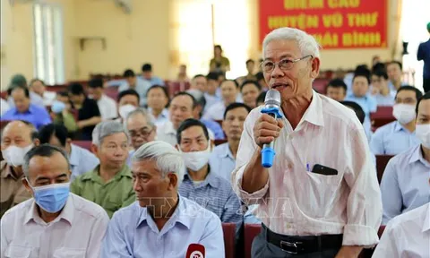 Cử tri quan tâm đến công tác thanh kiểm tra, phòng chống tham nhũng, lãng phí