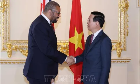 Chủ tịch nước Võ Văn Thưởng tiếp lãnh đạo Anh và Cuba