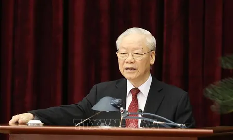Kết thúc ngày làm việc thứ nhất của Hội nghị giữa nhiệm kỳ BCH Trung ương Đảng khoá XIII