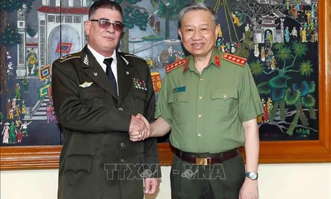 Tăng cường hợp tác giữa Bộ Công an Việt Nam và Bộ Nội vụ Cuba