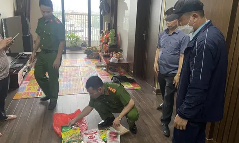 Bắt quả tang 2 vợ chồng sản xuất, buôn bán số lượng lớn mì chính và hạt nêm giả