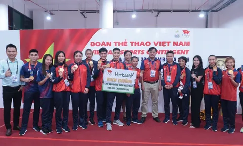Herbalife Việt Nam thưởng nóng cho các vận động viên đạt Huy chương Vàng tại SEA Games và ASEAN Para Games 32