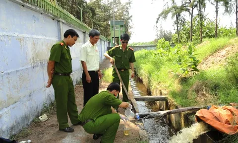 Kiểm định nước thải phục vụ công tác phòng ngừa, xử lý vi phạm về bảo vệ môi trường
