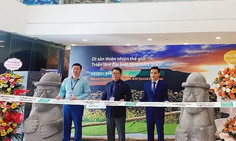 Triển lãm đặc biệt về 'Di sản thiên nhiên thế giới đảo Jeju Hàn Quốc' tại bảo tàng Quảng Ninh