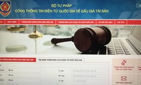Sửa quy định đấu giá trực tuyến