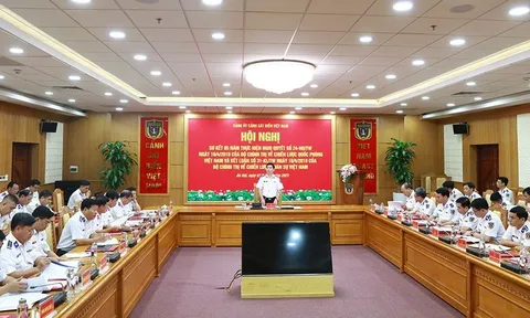Đảng ủy Cảnh sát biển sơ kết 5 năm thực hiện Nghị quyết 24 và Kết luận 31 của Bộ Chính trị