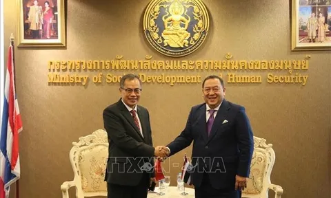 Việt Nam và Thái Lan thúc đẩy hợp tác về chống buôn người
