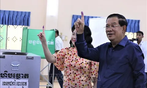 Lãnh đạo Việt Nam chúc mừng Campuchia tổ chức thành công cuộc bầu cử Quốc hội khóa VII