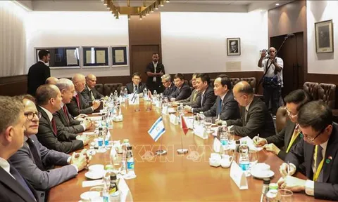Thúc đẩy hơn nữa quan hệ hữu nghị và hợp tác giữa Việt Nam - Israel