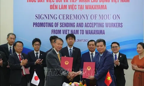 Việt Nam - Nhật Bản thúc đẩy hợp tác về lao động, việc làm