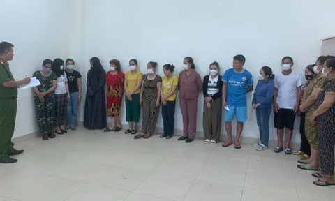 Triệt phá đường dây đánh bạc quy mô lớn khoảng 1 tỷ đồng/ngày