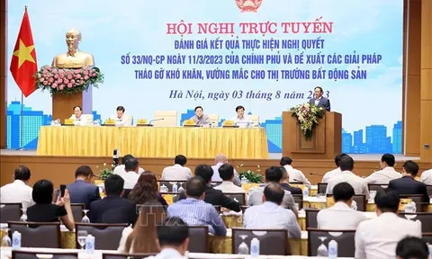 Thủ tướng Phạm Minh Chính: Chung tay tháo gỡ vướng mắc, thúc đẩy phát triển thị trường bất động sản