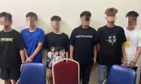 Hà Nội: Tạm giữ nhóm đối tượng mang hung khí đi giải quyết mâu thuẫn