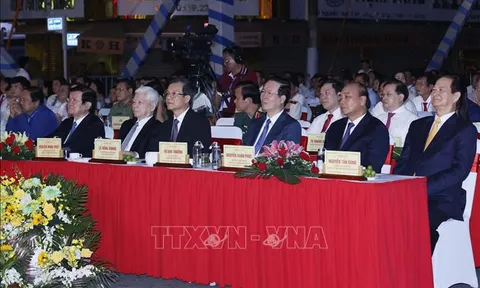 Chủ tịch nước dự Lễ kỷ niệm 135 năm Ngày sinh Chủ tịch Tôn Đức Thắng
