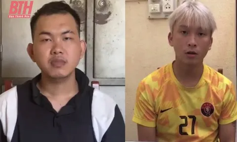 Thanh Hoá: Bắt 2 đối tượng đột nhập vào cửa hàng thời trang để trộm cắp tài sản