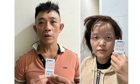 Tạm giữ cặp vợ chồng 'đầu nậu' chuyên bán ma túy cho ngư dân đi biển