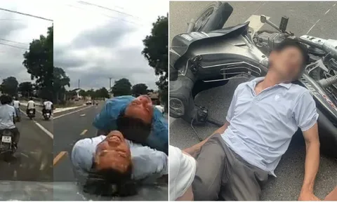 Tạm giữ đối tượng lái ô tô tông bạn nhậu chấn thương sọ não