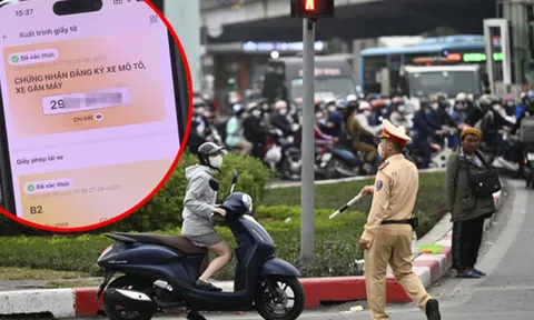 Các bước xuất trình bằng lái xe trên VNeiD mà người dân cần biết