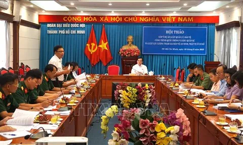 Góp ý dự thảo Luật Quản lý, bảo vệ công trình quốc phòng và khu quân sự