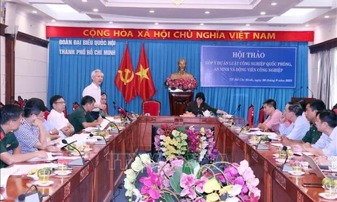 Góp ý cho Dự án Luật Công nghiệp quốc phòng, an ninh và động viên công nghiệp