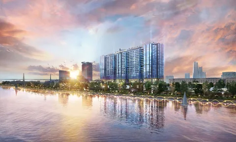 Hiện trạng tiến độ thi công Tổ hợp chung cư - thương mại lớn nhất quận Tây Hồ (KĐT Ciputra) - Hà Nội