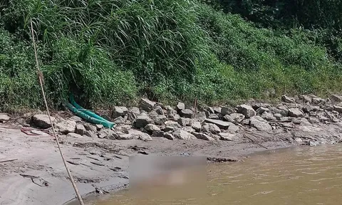 Hà Nội: Phát hiện thi thể nữ giới không nguyên vẹn bên bờ sông Hồng