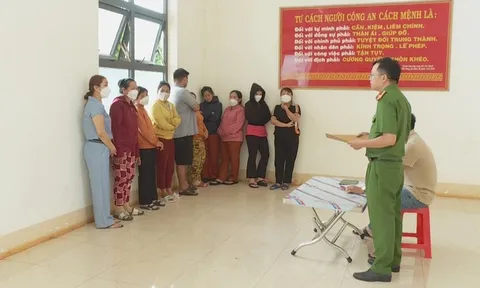 Triệt phá đường dây ghi số đề quy mô lớn ở Đắk Lắk