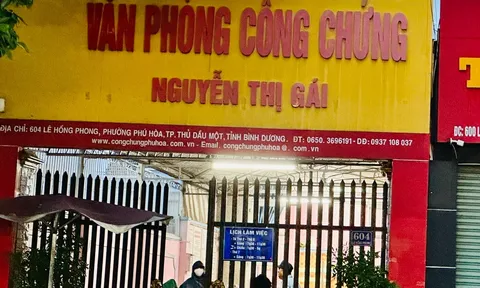Một công chứng viên ở Bình Dương bị khởi tố, bắt tạm giam