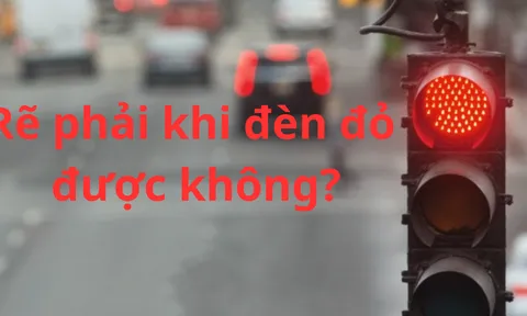 Rẽ phải khi đèn đỏ trong trường hợp nào để không bị CSGT phạt?
