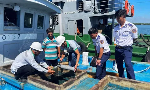 Bắt giữ tàu chở 80.000 lít dầu DO không rõ nguồn gốc