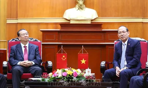 Cụ thể hóa hoạt động giao lưu nhân dân biên giới Việt Nam - Trung Quốc