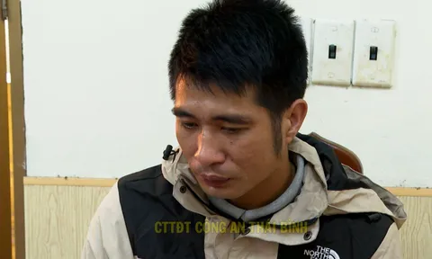 Bắt tài xế xe máy không chấp hành hiệu lệnh, hất văng một CSGT ở Thái Bình
