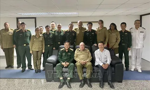 Việt Nam, Cuba tăng cường hợp tác về pháp luật quân sự, quốc phòng
