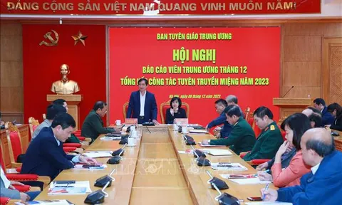 Đẩy mạnh tuyên truyền các Nghị quyết Hội nghị Trung ương 8, khóa XIII