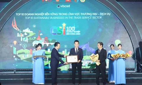 Herbalife Việt Nam được vinh danh Top 100 Doanh Nghiệp Bền Vững Việt Nam 2023 và Top 10 Doanh Nghiệp Bền Vững Trong Lĩnh Vực Thương Mại – Dịch Vụ