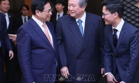 Thủ tướng Phạm Minh Chính tiếp lãnh đạo một số tập đoàn lớn của Nhật Bản