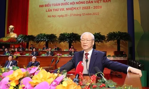 Phát biểu của Tổng Bí thư Nguyễn Phú Trọng tại Đại hội đại biểu Hội Nông dân Việt Nam
