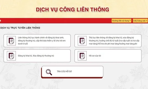 Hoàn thiện quy định liên thông điện tử thực hiện thủ tục khai sinh, khai tử