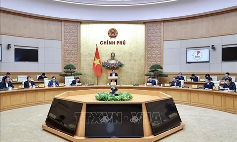 Thủ tướng Phạm Minh Chính chủ trì Phiên họp Chính phủ chuyên đề về xây dựng pháp luật tháng 1/2024