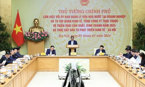 Tập trung nghiên cứu các giải pháp trọng tâm, thúc đẩy mạnh mẽ đầu tư phát triển 19 tập đoàn, tổng công ty