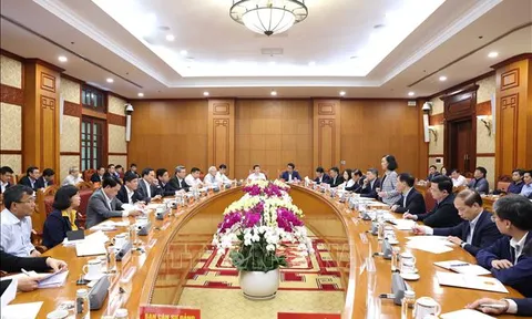 Hội nghị triển khai Chương trình làm việc của Bộ Chính trị, Ban Bí thư năm 2024