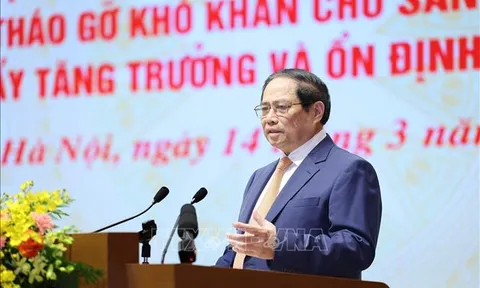Thủ tướng Phạm Minh Chính chủ trì Hội nghị về điều hành chính sách tiền tệ năm 2024